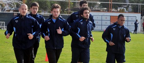Antalyaspor'da neeli antrenman