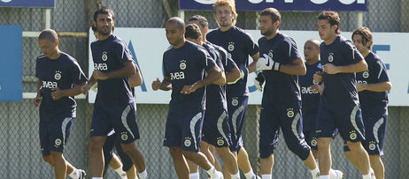 Fenerbahe'de Twente hazrlklar