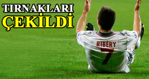 Ribery'nin sakatl��� bitmiyor