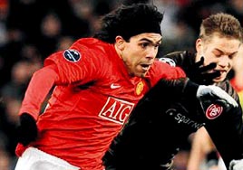 Tevez'e hücum