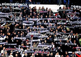 BJK İnönü Stadı yine muhteşemdi