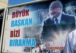 Afişlerle 'kal' çağrısı