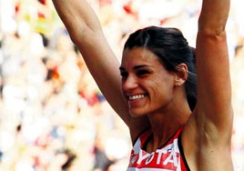Melis bronzu kaptı