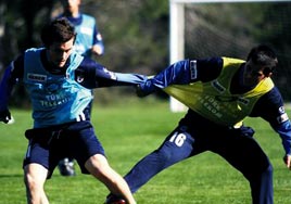 Taktik idman� yap�ld�