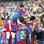 Barça yarıladı