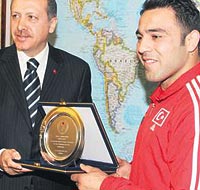 Erdoğan kutladı