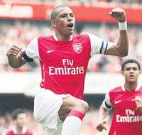 Appiah'�n yerine Gilberto Silva