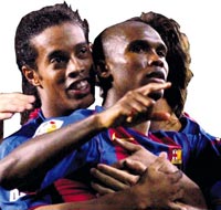 Varan 1 Ronaldinho, Varan 2 Eto'o
